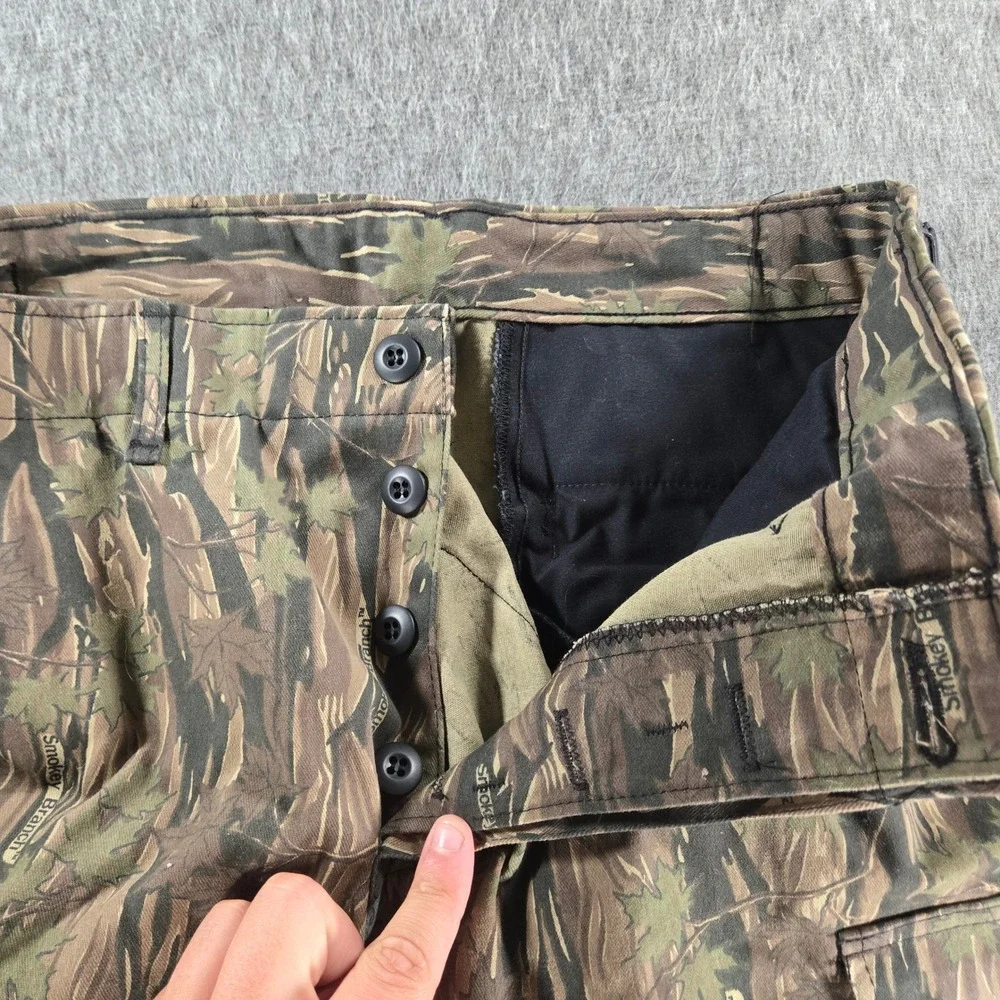 Vintage Rothco Cargo Pants Mens Medium Regular Brown Smokey Branch Camo BDU